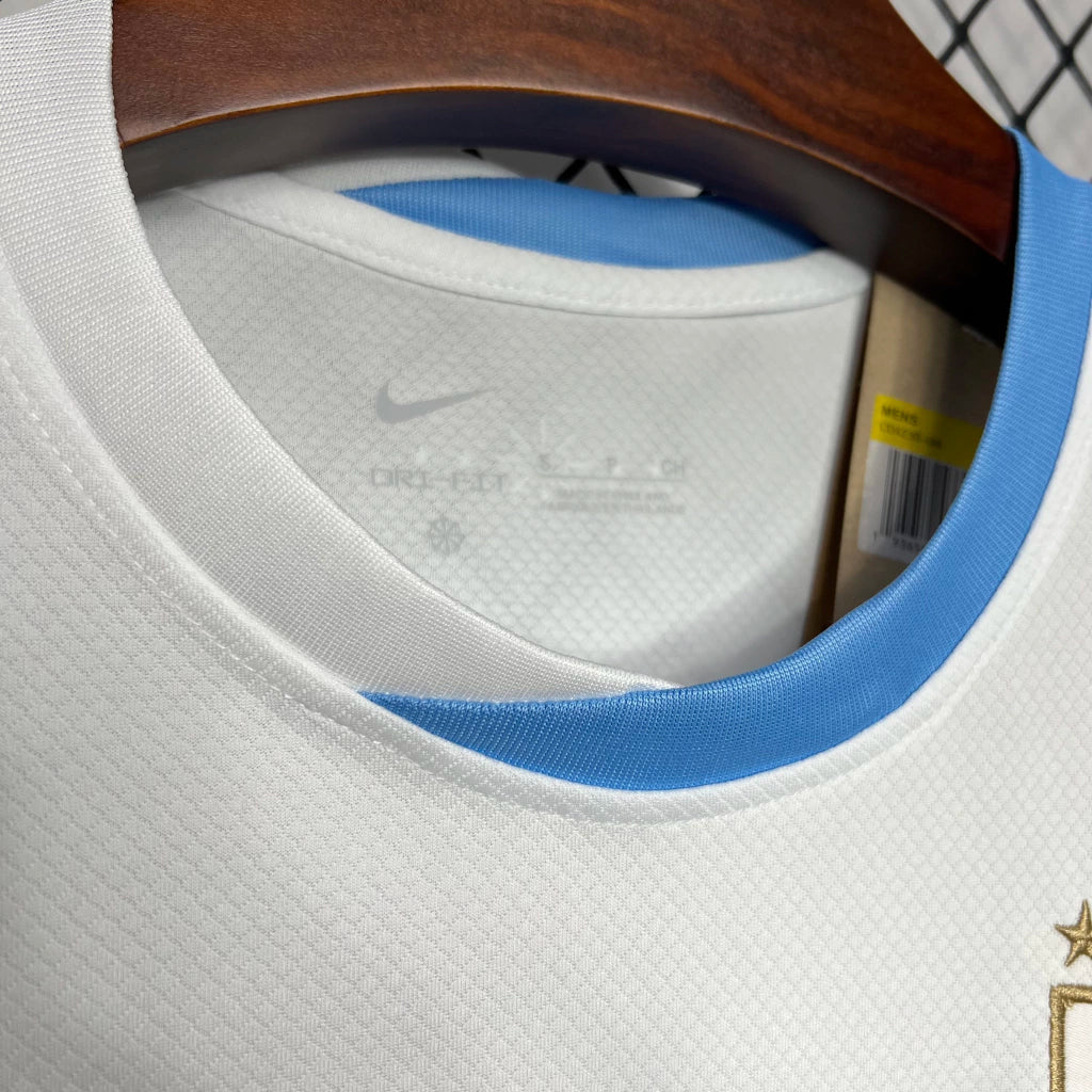 Camisa Uruguai Away II 2024/25 Nike Torcedor Masculina - Branca
