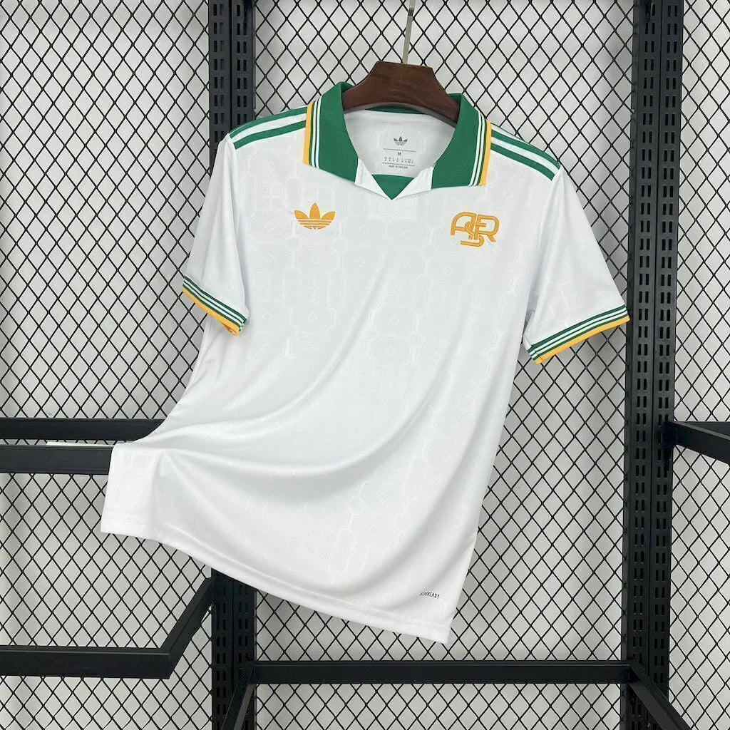 Camisa Roma Away II 2025/26 Adidas Torcedor Masculina - Branca