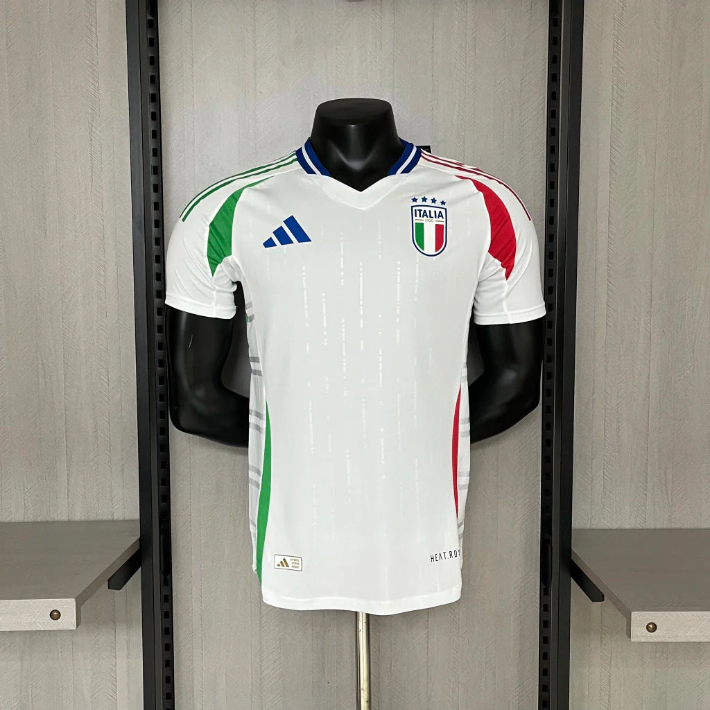 Camisa Itália Away II 2024/25 Adidas jogador Masculina - Branca