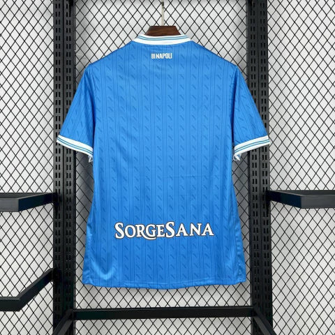 Camisa Napoli Home I 2025/26 EA7 Torcedor Masculina - Azul