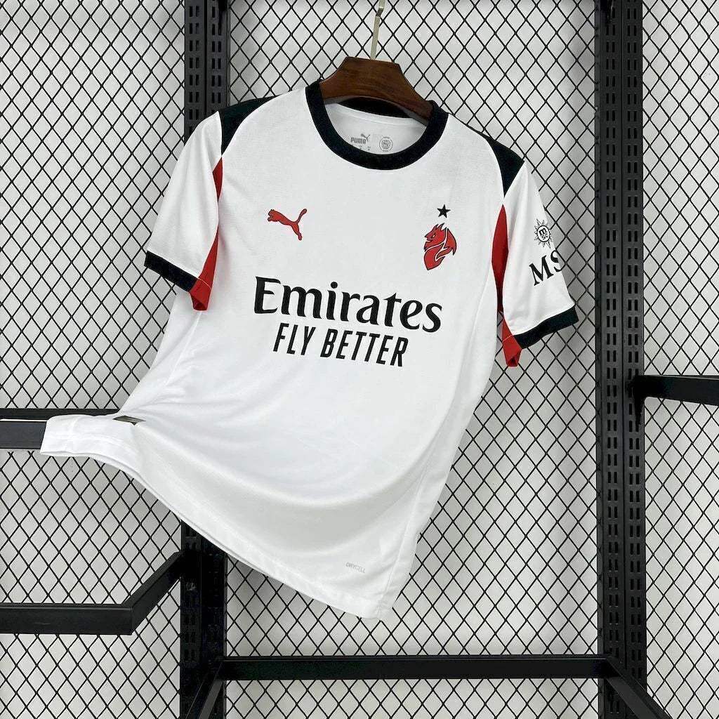 Camisa AC Milan Away II 2025/26 Puma Torcedor Masculina - Branca