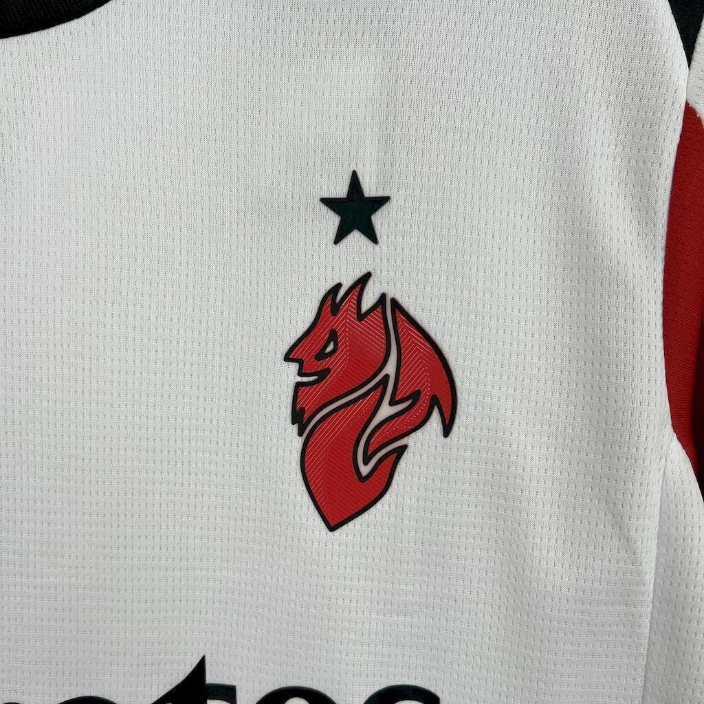 Camisa AC Milan Away II 2025/26 Puma Torcedor Masculina - Branca
