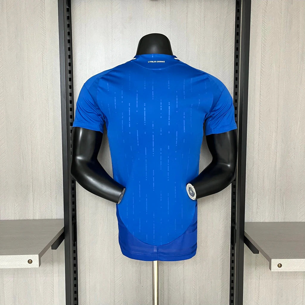 Camisa Itália Home I 2024/25 Adidas jogador Masculina - Azul