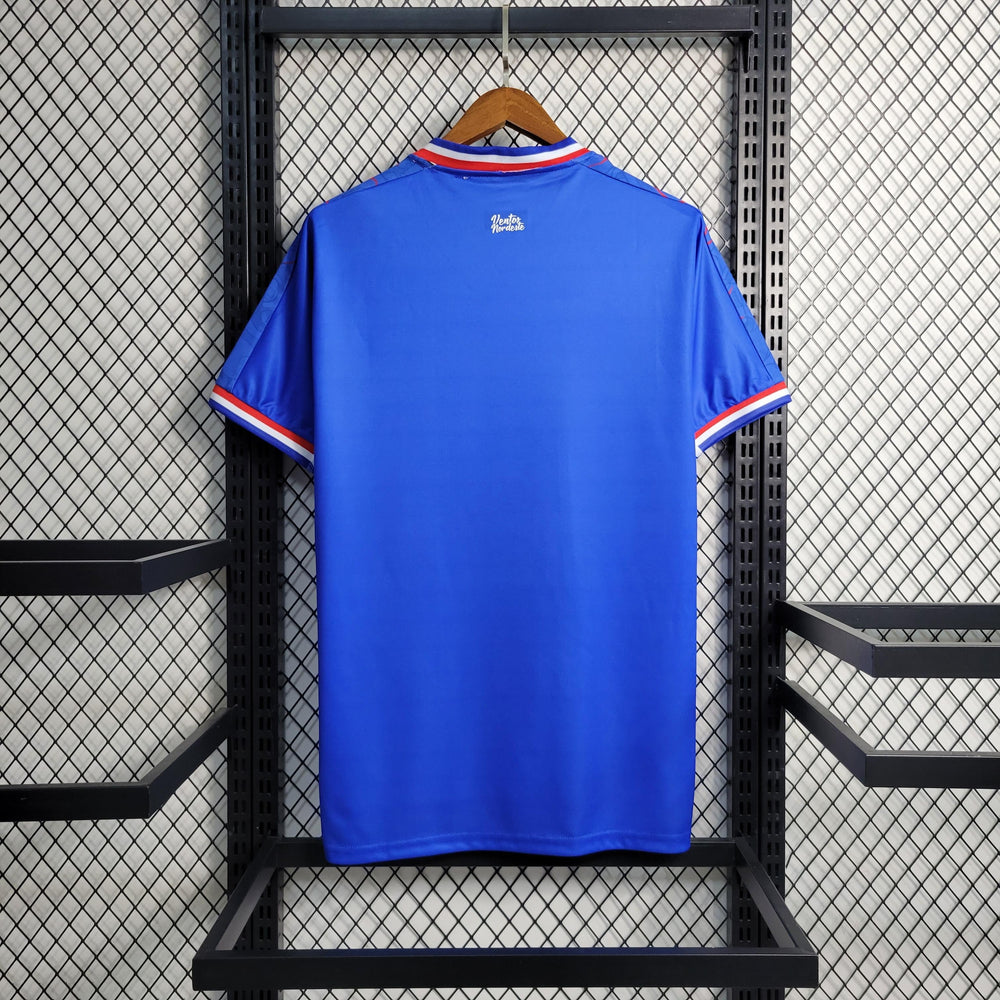Camisa fortaleza 2023/34 torcedor masculina - azul