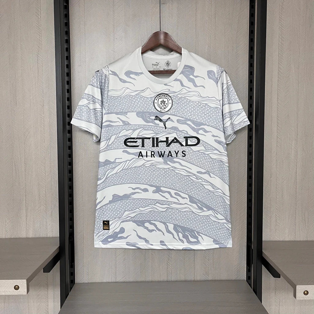 Camisa Manchester City Edição Especial 24/25 Torcedor Puma Masculina - Cinza