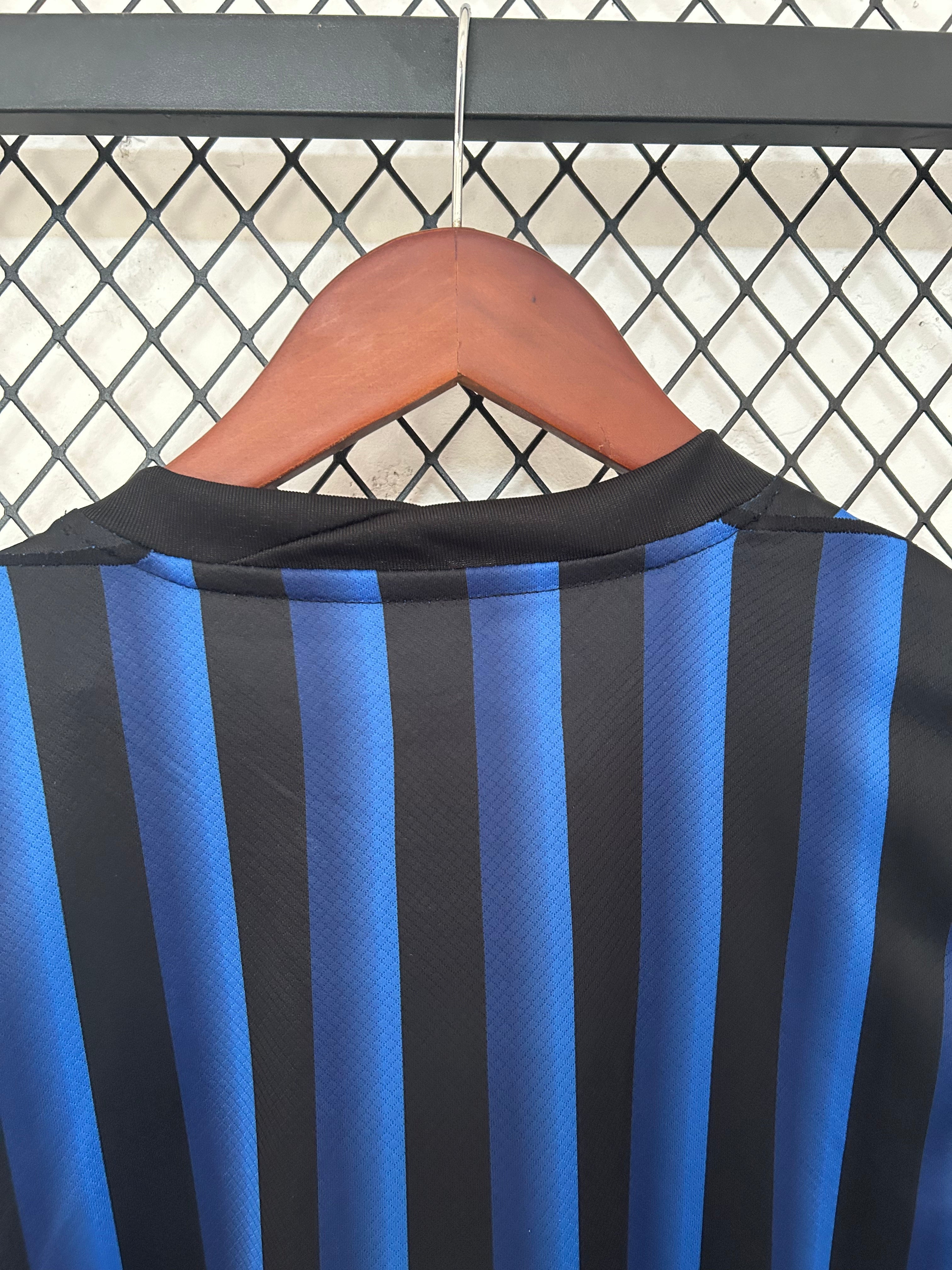 Camisa inter de Milão Home I 2025/26 Nike Torcedor Masculina - Preta