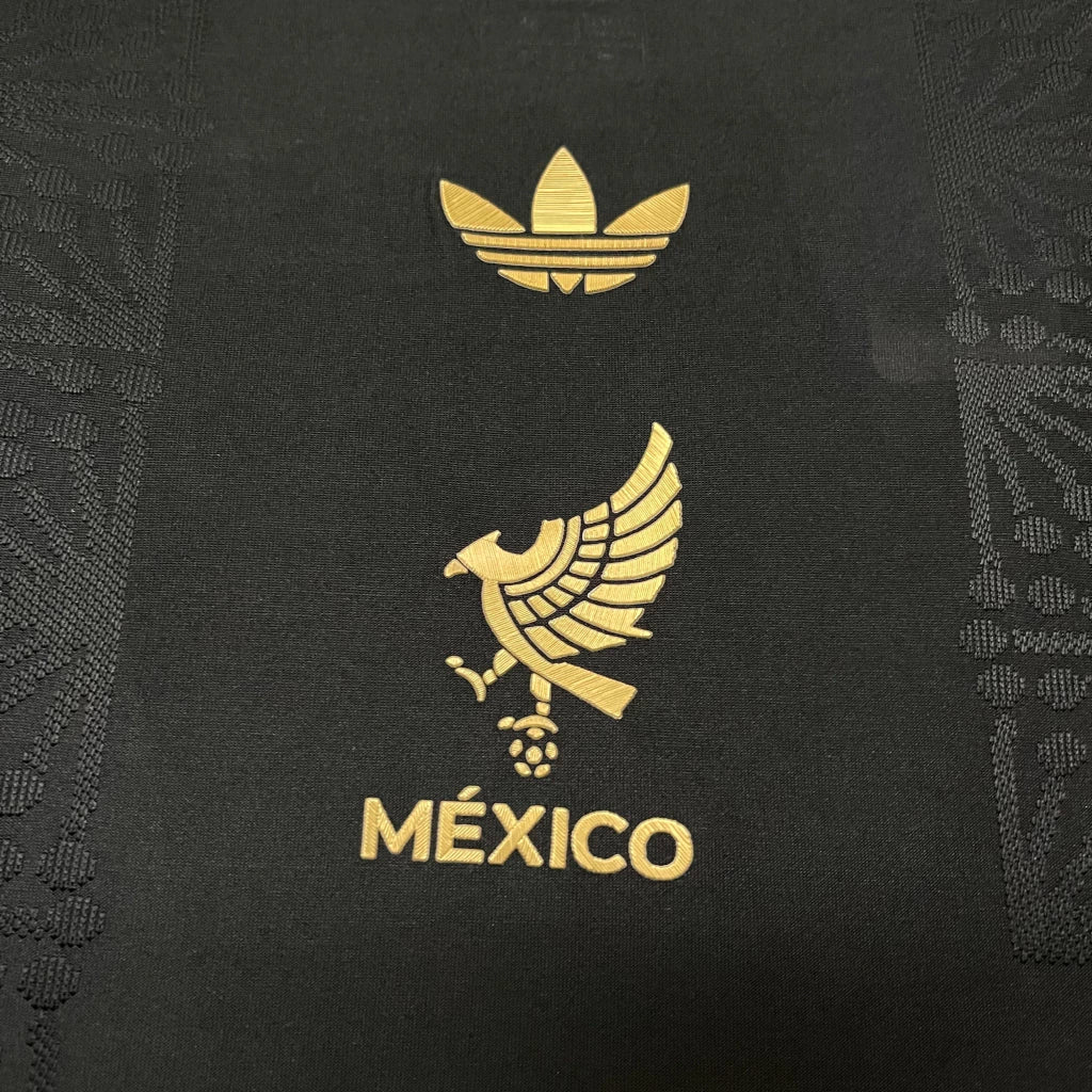 Camisa México Home I 2025/26 Adidas Torcedor Masculina - Preta