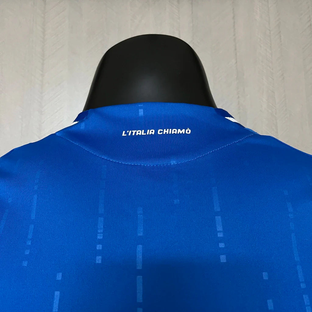 Camisa Itália Home I 2024/25 Adidas jogador Masculina - Azul