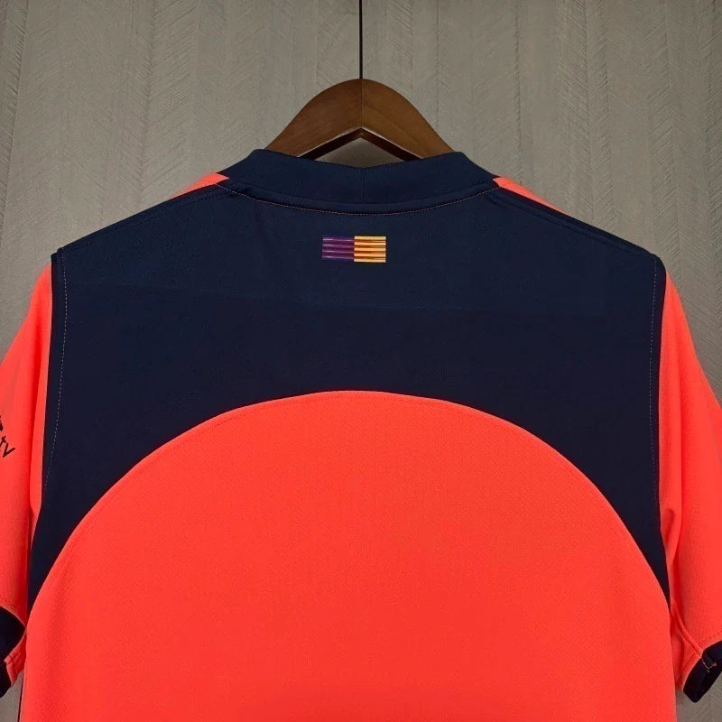 Camisa Barcelona third III 2025/26 Nike Torcedor Masculina - Laranja