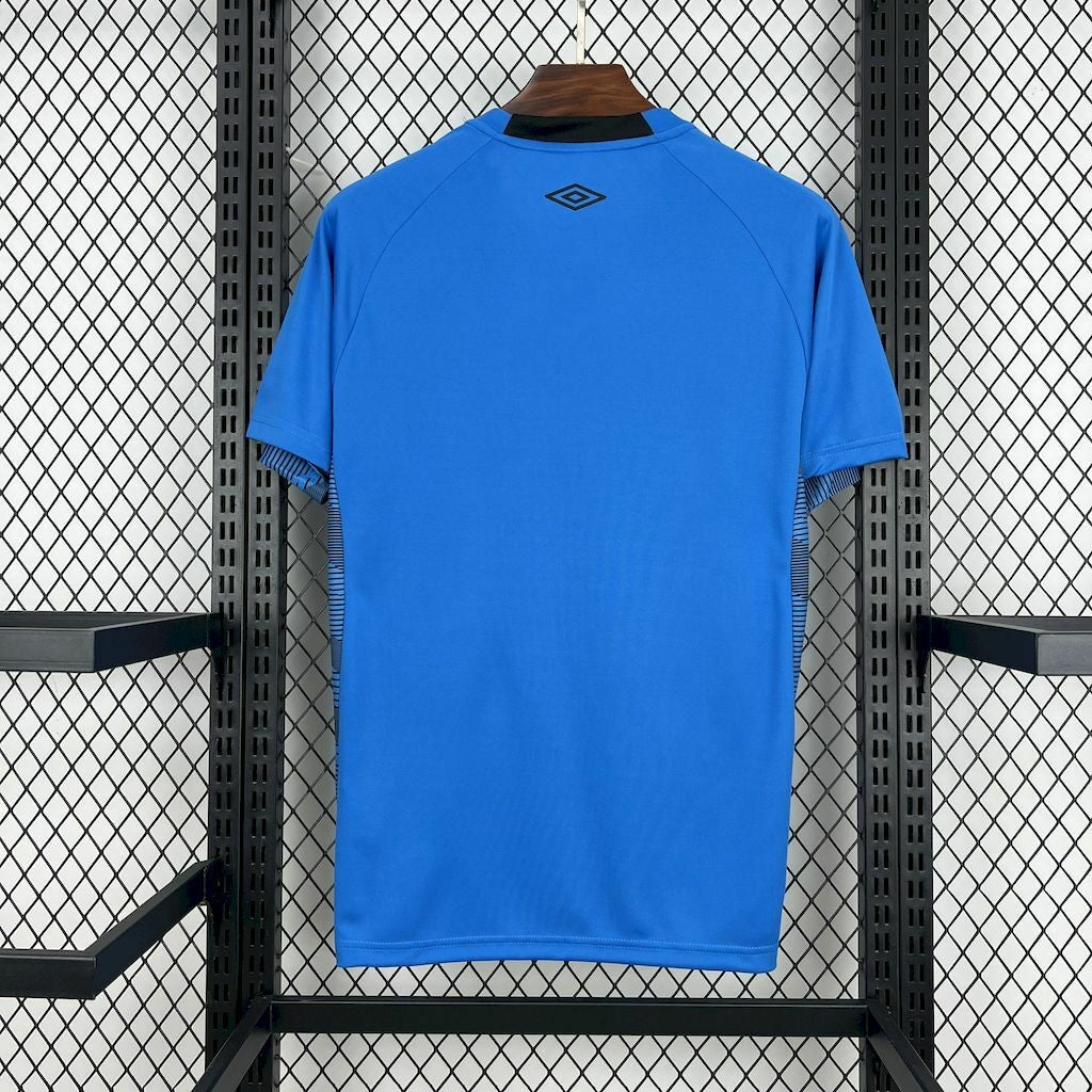 Camisa Santos Goleiro 2025/26 umbro Torcedor Masculina Azul