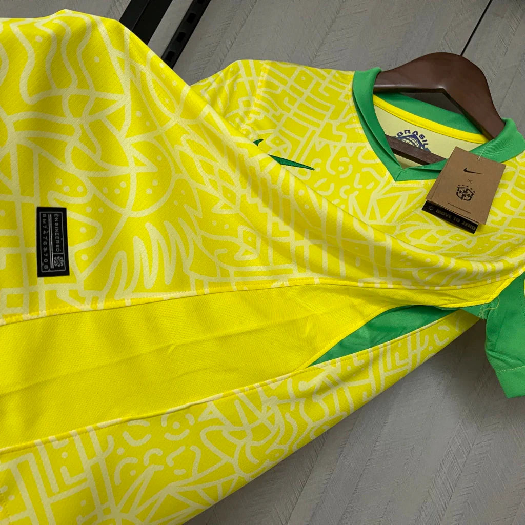 Camisa Brasil Home I 2024/25 Nike Torcedora Feminina