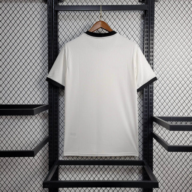 Camisa Alemanha '125th Anniversary' 2025/26 Adidas Torcedor Masculina - Branca