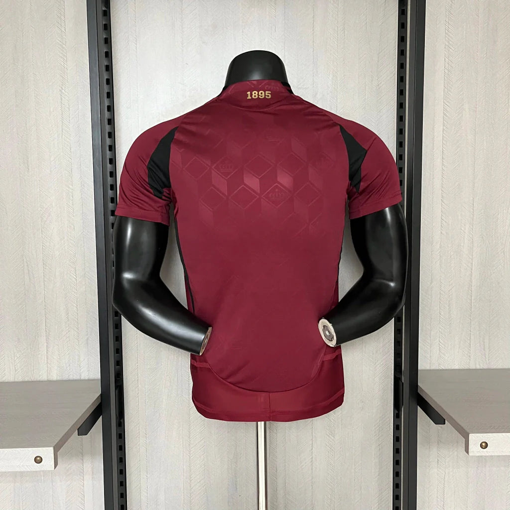 Camisa Bélgica Home I 2024/25 Adidas Jogador Masculina - Vinho