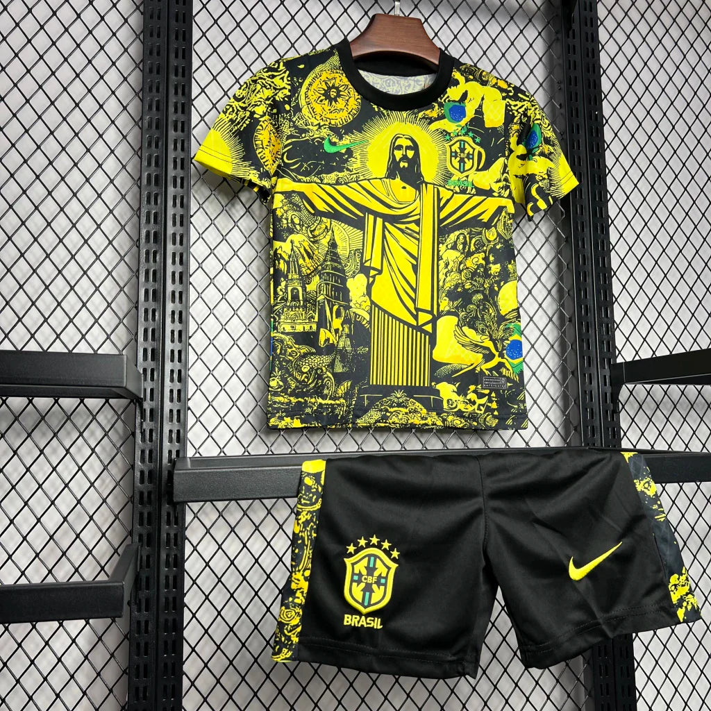 Kit Infantil Brasil Edição Especial 202425 Nike Copa América