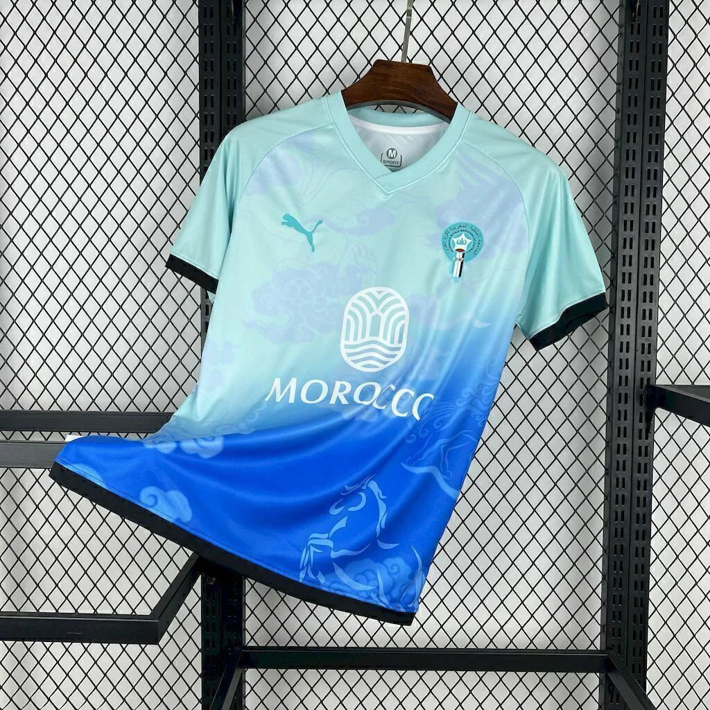 Camisa Seleção Marrocos 2025/26 Puma Torcedor Masculina - Azul