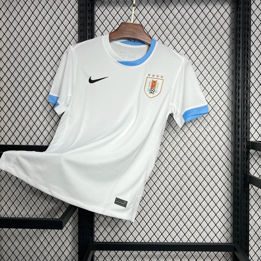 Camisa Uruguai Away II 2024/25 Nike Torcedor Masculina - Branca