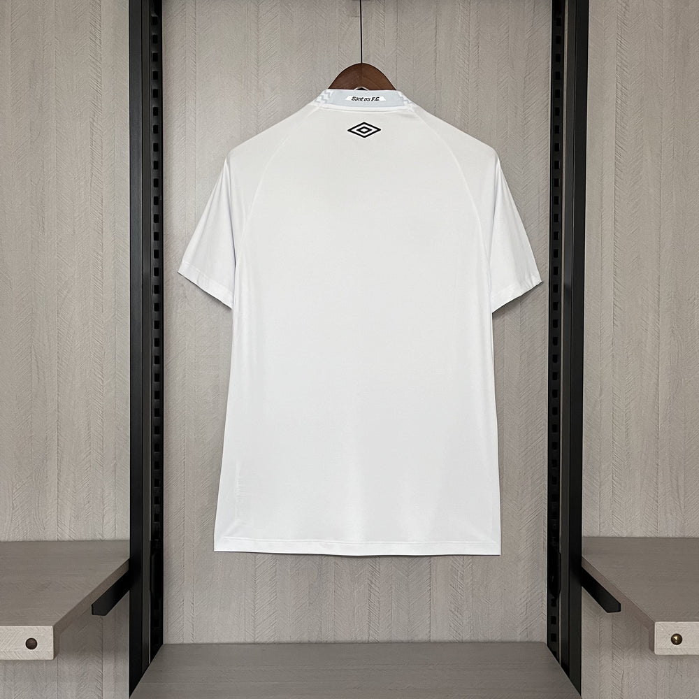 Camisa Santos Home I 2025/26 umbro Torcedor Masculina - Branca
