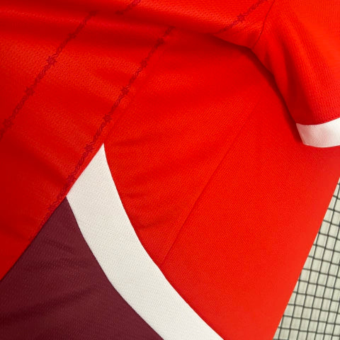 Camisa Suíça Home I 2024/25 Puma Torcedor Masculina - Vermelha