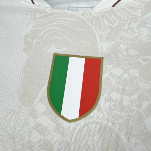 Camisa Napoli Away II 2025/26 EA7 Torcedor Masculina - Branca