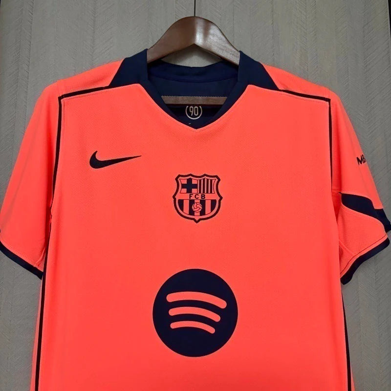 Camisa Barcelona third III 2025/26 Nike Torcedor Masculina - Laranja