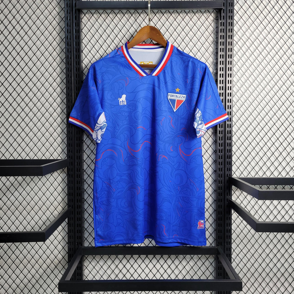 Camisa fortaleza 2023/34 torcedor masculina - azul