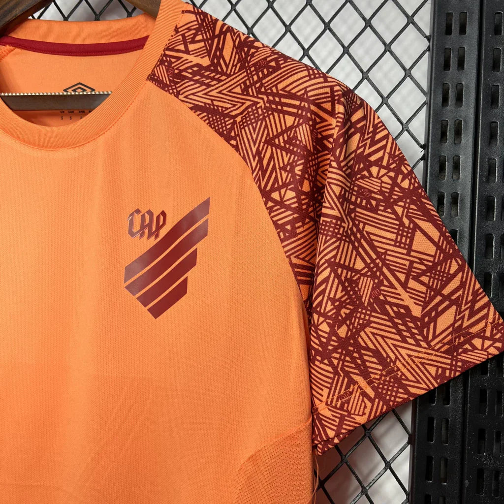 Camisa Athletico Paranaense Treino 2024/25 Umbro Torcedor Masculina - Laranja