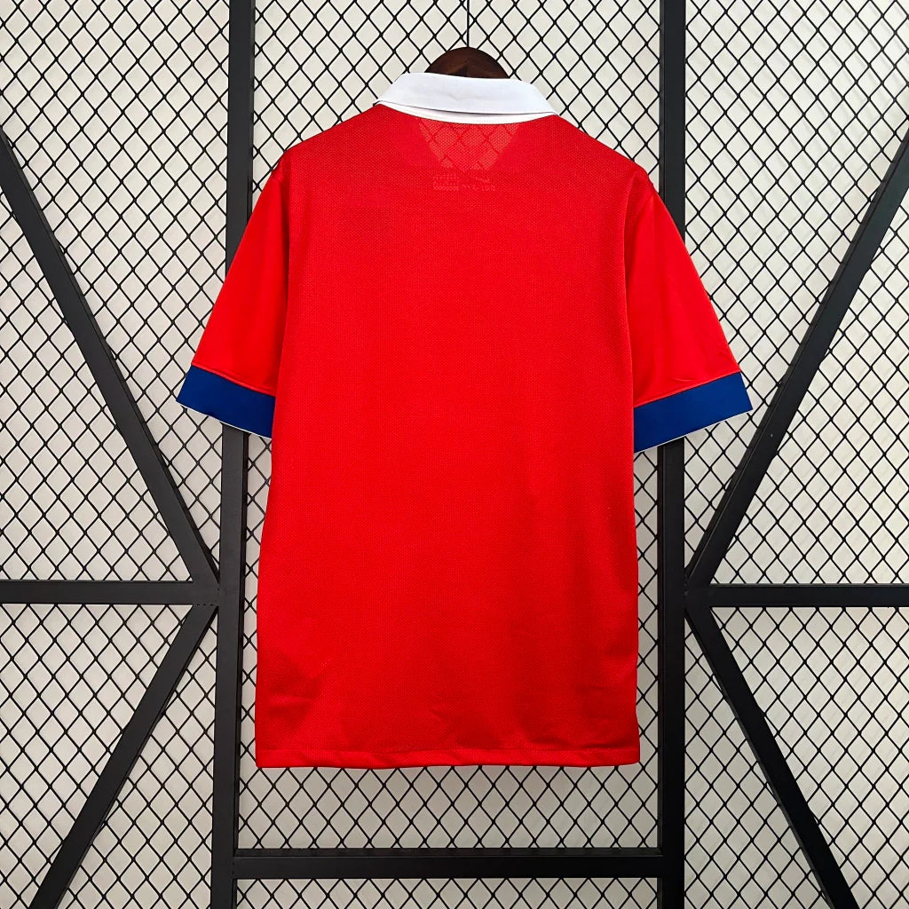 Camisa Chile Home II 2015/16 Nike Retrô Masculina - Vermelha