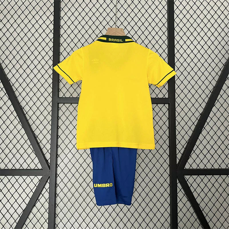 Kit Infantil Brasil Home (1) 1994 Umbro - Amarela