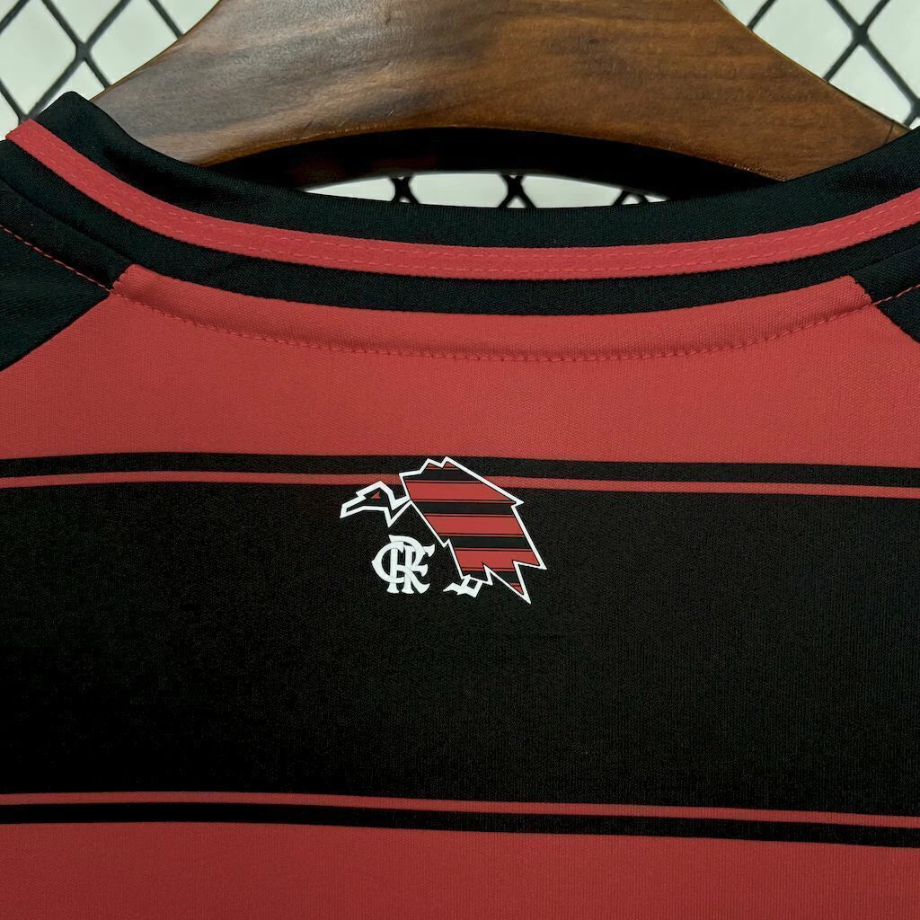 Camisa Flamengo Home I 2025/26 Adidas Torcedor Manga Longa Masculina