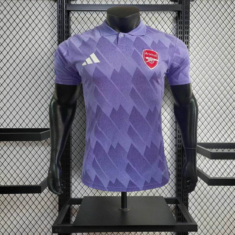 Camisa Polo Arsenal 2025/26 Adidas Jogador Masculina- Roxa