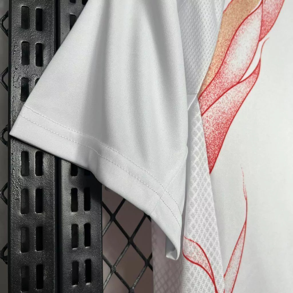 Camisa Japão Away I 2024/25 Y-3 Torcedor Masculina - Branca