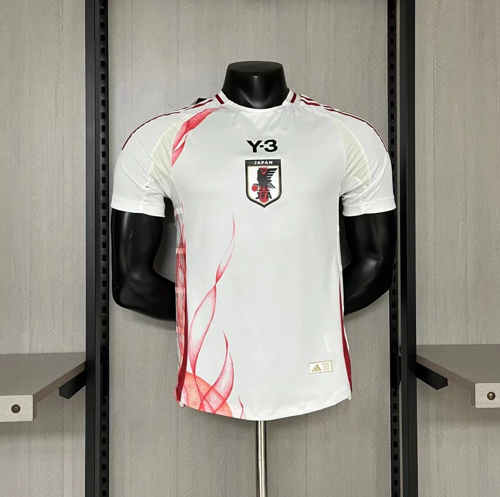 Camisa Japão Away II 2024/25 Y-3 Jogador Masculina - Branca