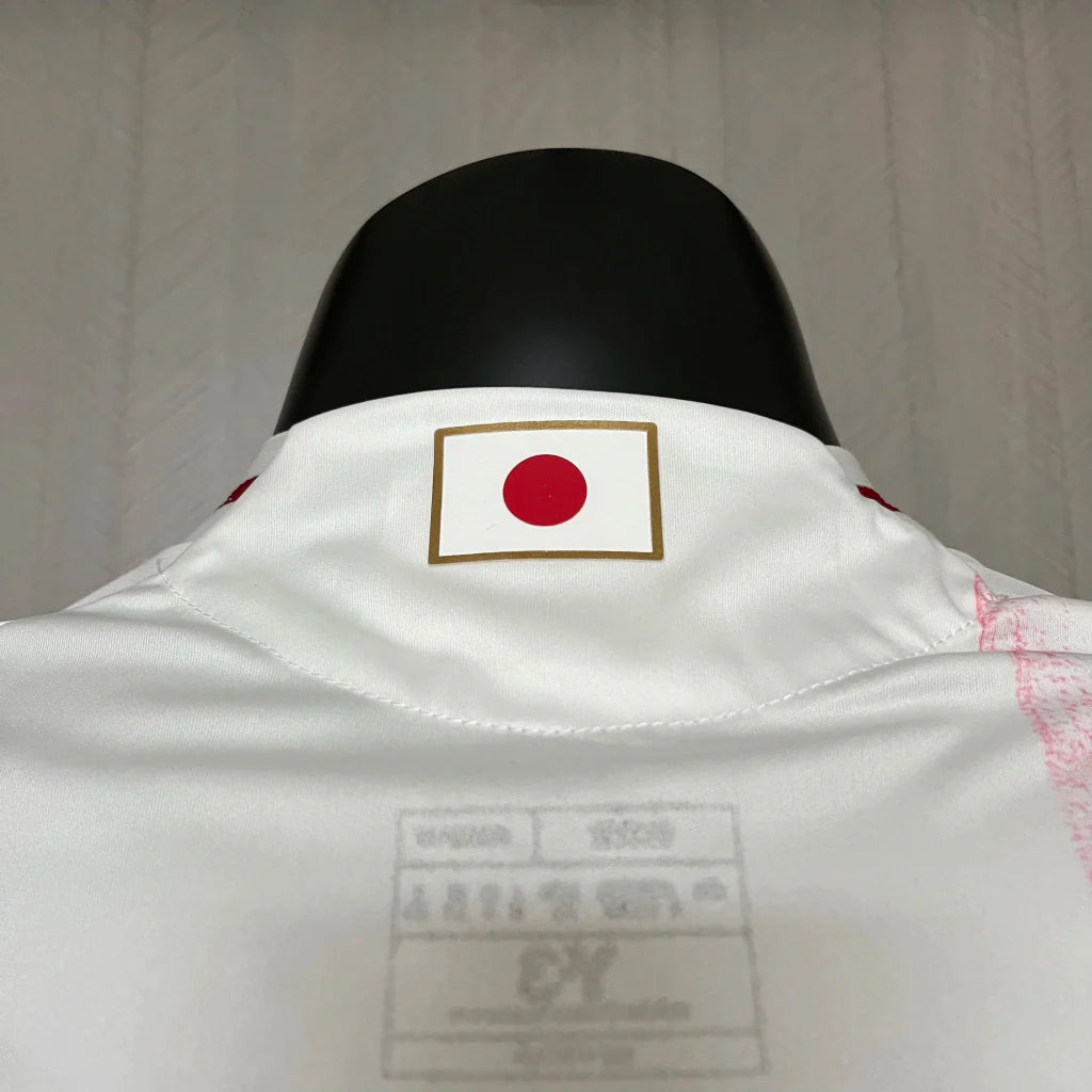 Camisa Japão Away II 2024/25 Y-3 Jogador Masculina - Branca