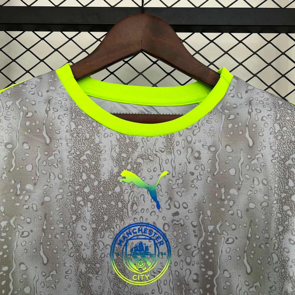 Camisa Manchester City Third III 2025/26 Third Puma Torcedor Masculina- Cinza