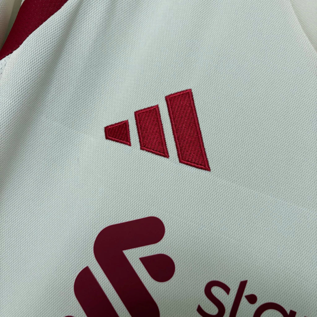Camisa Liverpool Away II 2025/26 Adidas Torcedor Masculina - Branca