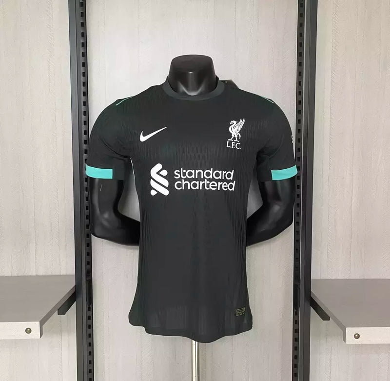 Camisa Liverpool Away II 2024/25 Nike Jogador Masculina- Preta