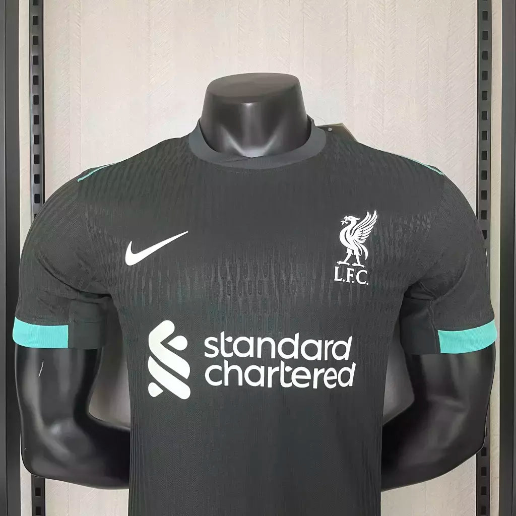 Camisa Liverpool Away II 2024/25 Nike Jogador Masculina- Preta