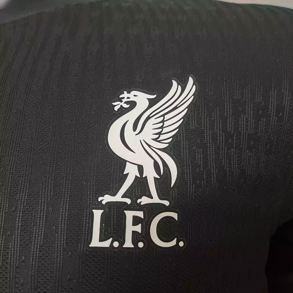 Camisa Liverpool Away II 2024/25 Nike Jogador Masculina- Preta