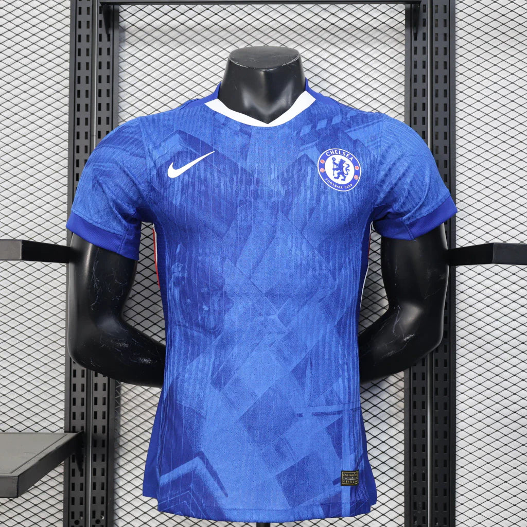 Camisa Chelsea Home I 2025/26 Nike Jogador Masculina - Azul