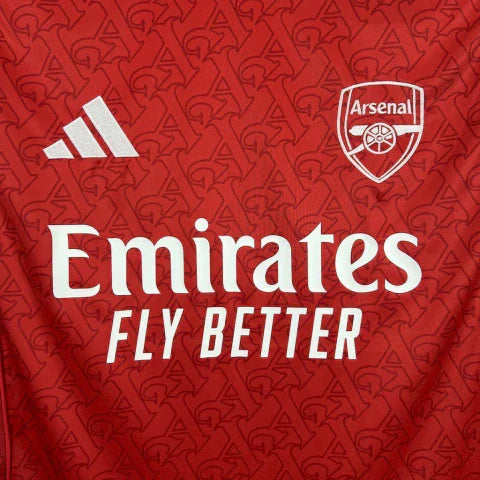 Camisa Arsenal Home I 2025/26 Adidas Torcedor Masculina - Vermelha