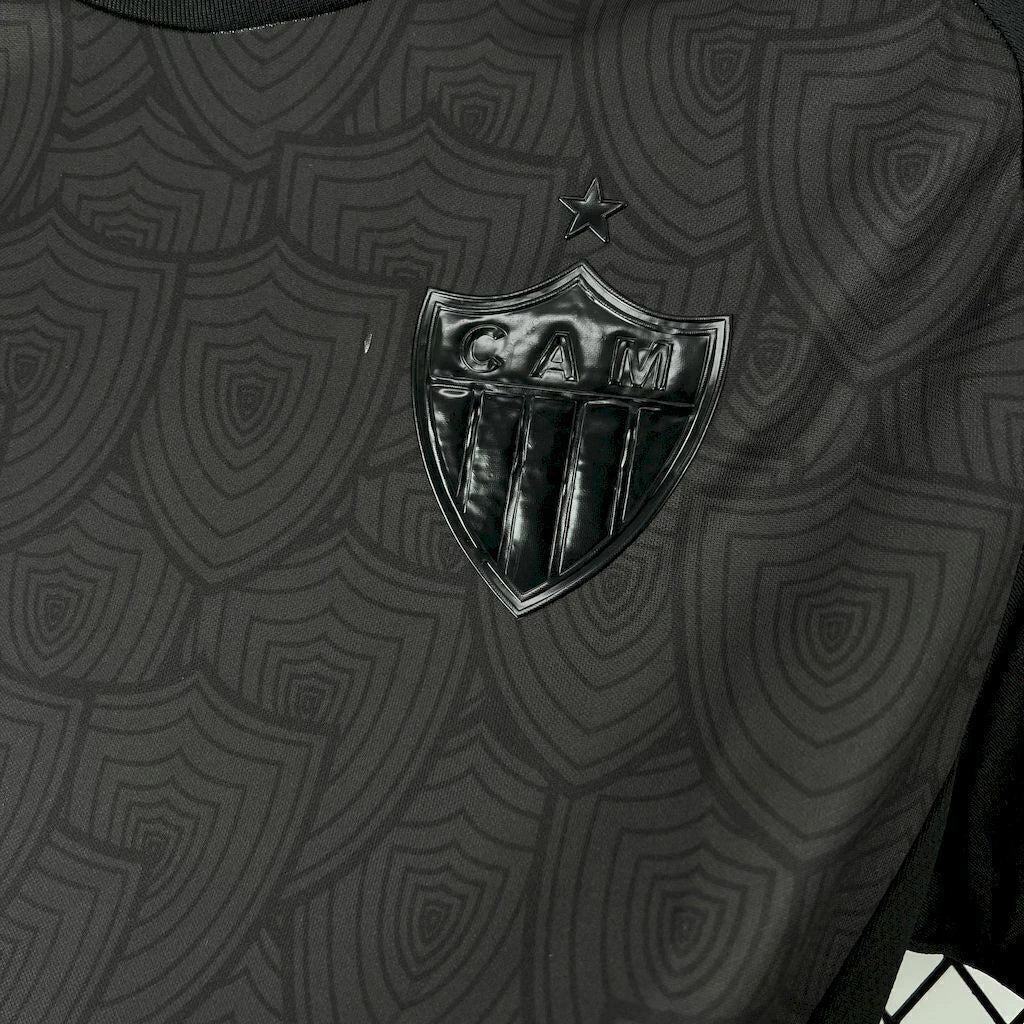 Camisa Atlético Mineiro All Black 2025/26 Adidas Torcedor Masculina
