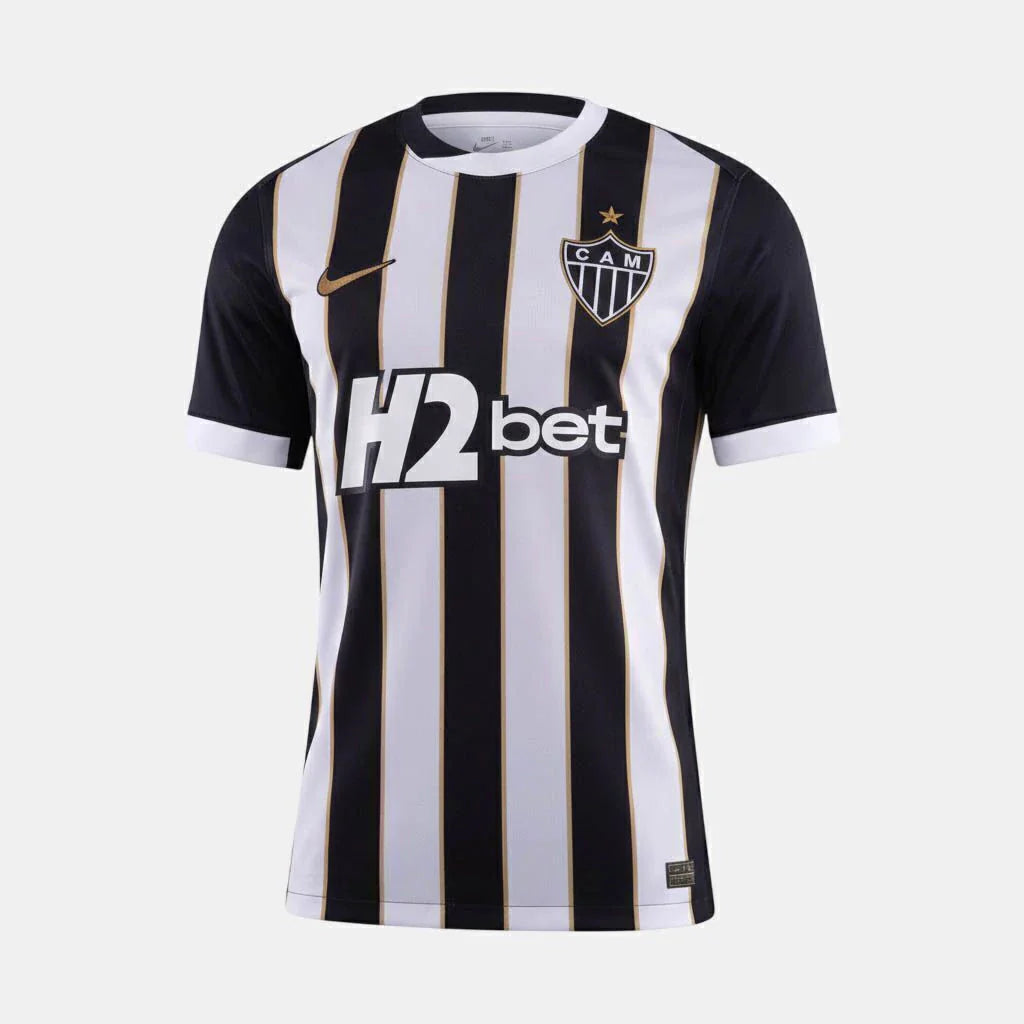 Camisa Atlético Mineiro Home I 2026/27 Nike Torcedor Masculina - Preto/branco