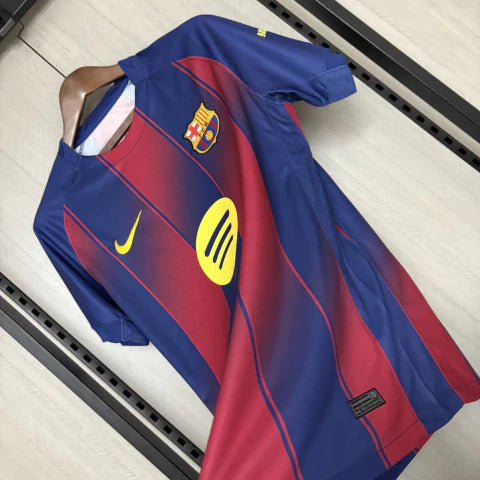 Camisa Barcelona Home I 2025/26 Nike Torcedor Masculina - Azul