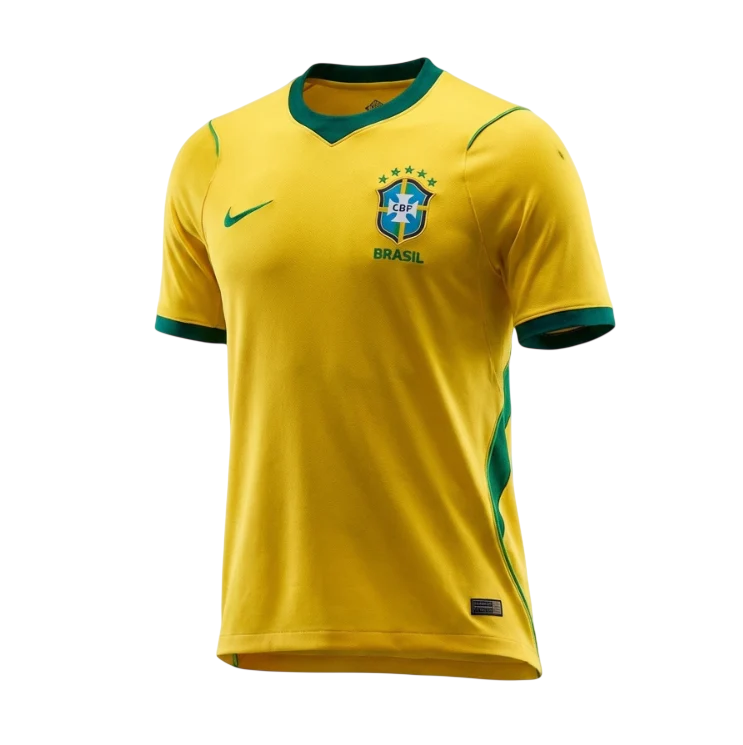 Camisa Brasil Home I 2026/27 Nike Torcedor Masculina - Amarela