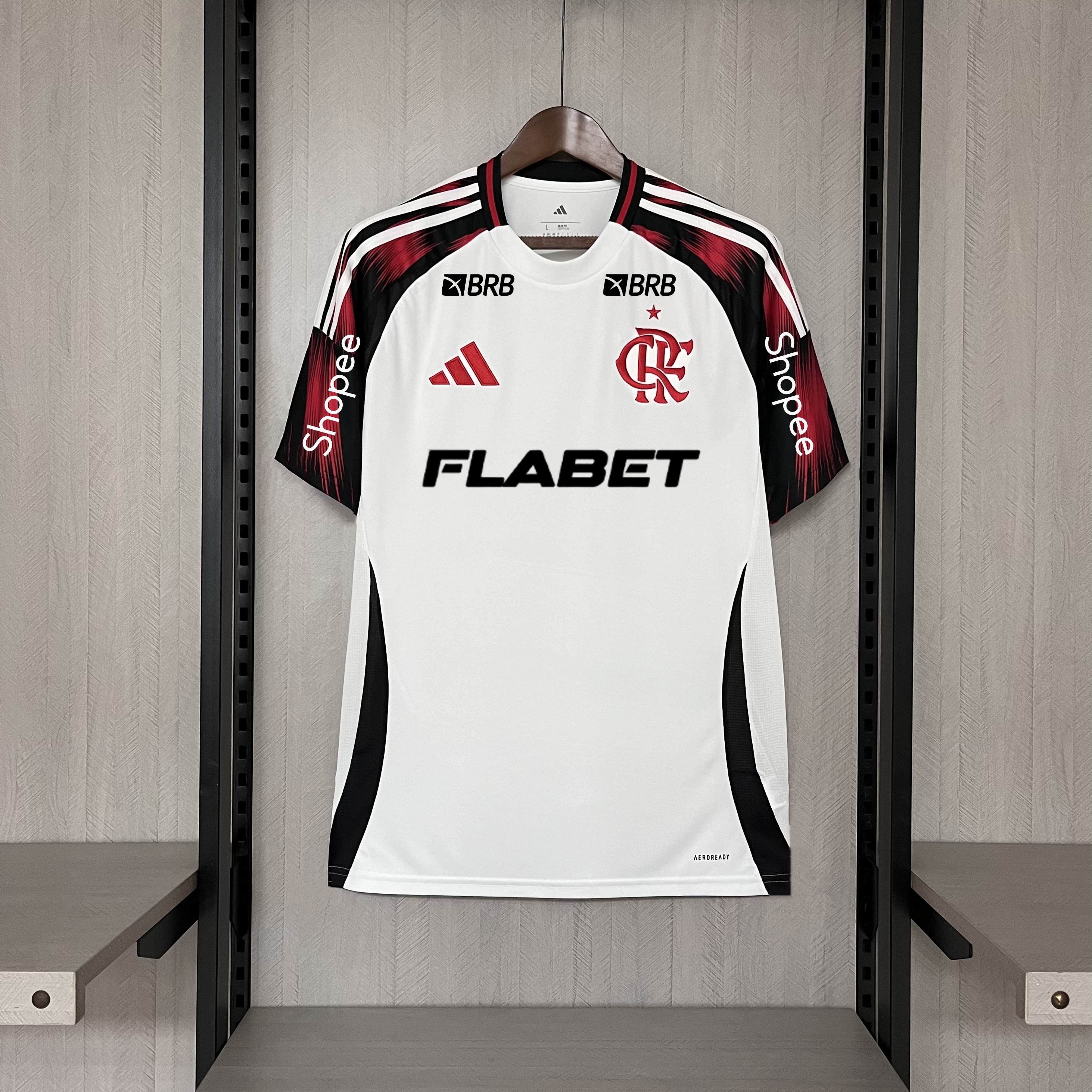 camisa flamengo Away II 2025/26  Adidas Torcedor Masculina Com patrocínios