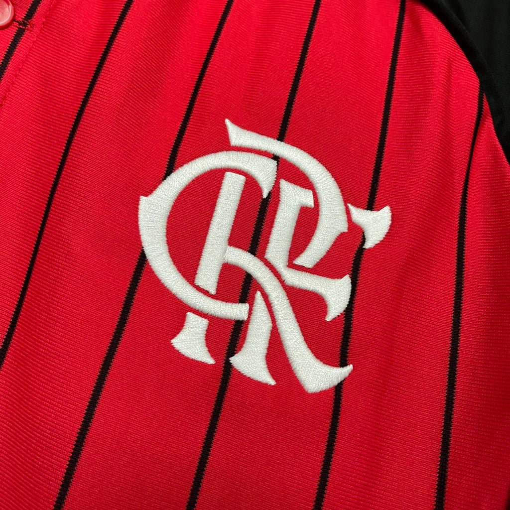 Camisa Flamengo Baseball  25/2026 Adidas torcedor masculina - Vermelha