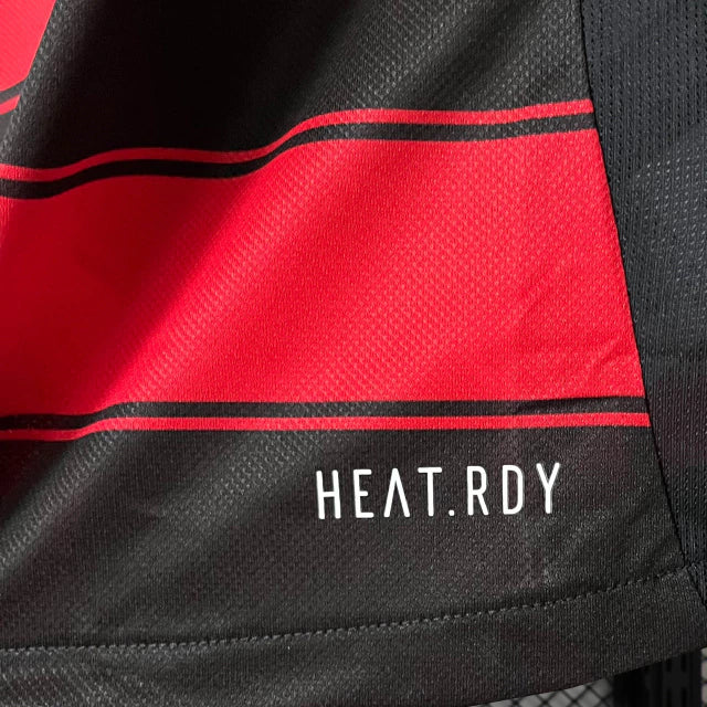 Camisa Flamengo Home I 2025/26 Adidas Jogador Masculina - Vermelha/Preta