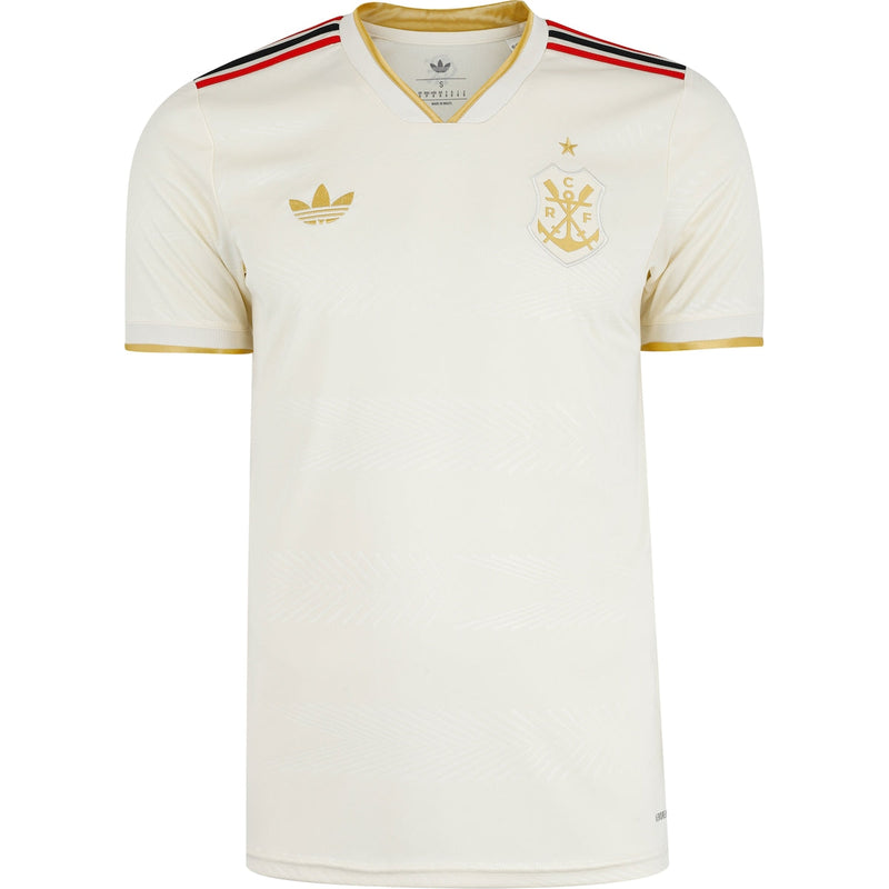Camisa Flamengo Third III 2025/26 Adidas torcedor masculina - Bege