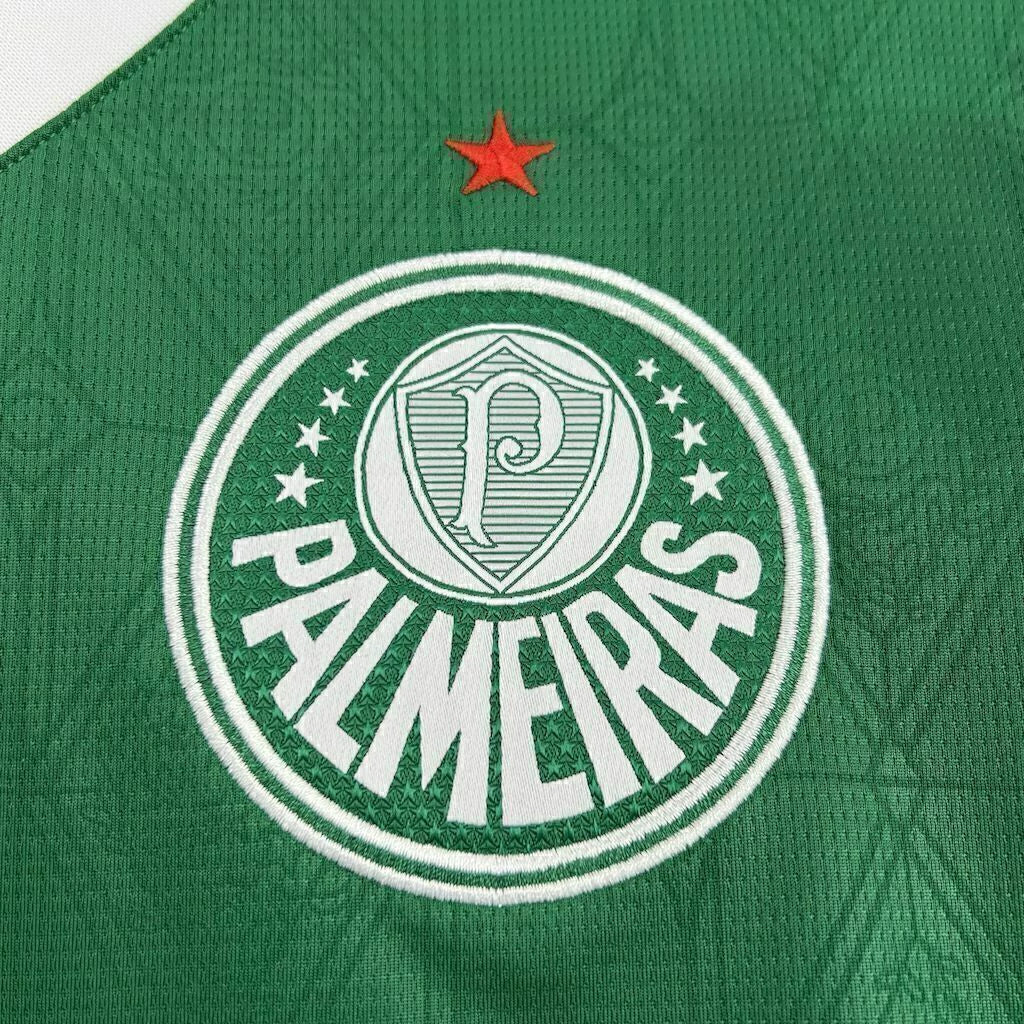 Camisa Palmeiras Home I 2025/26 Puma Torcedor Masculina - Verde