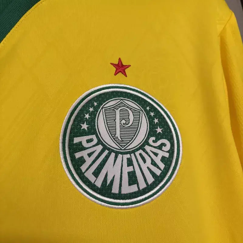 Camisa Palmeiras Third III 2025/26 Puma Torcedor Masculina - Amarela